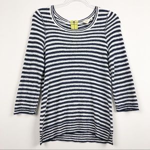 Anthropologie HWR Stacked Latitude Stripe Sweater